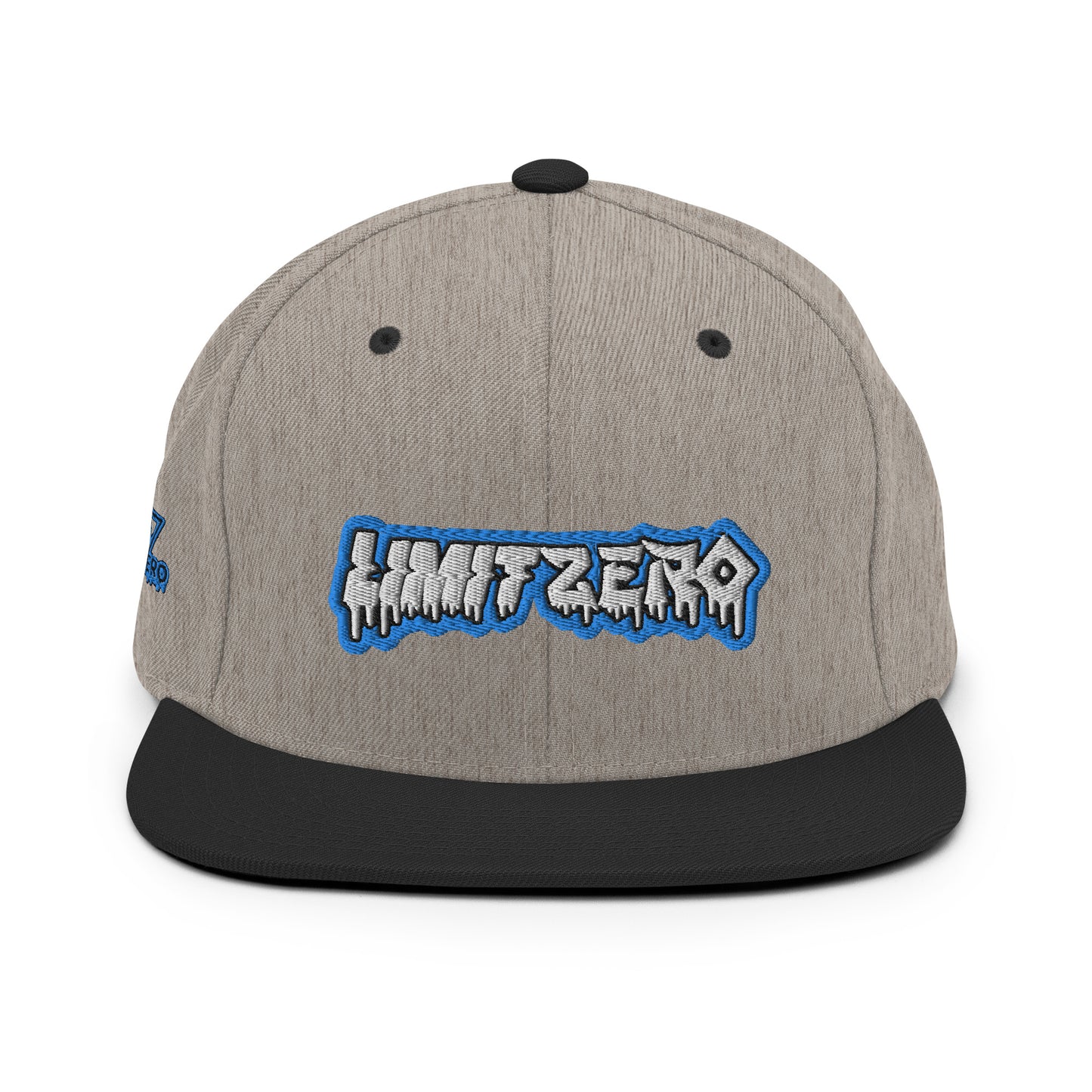 LimitZero Embroided Curved Neon-Drip FlatCap