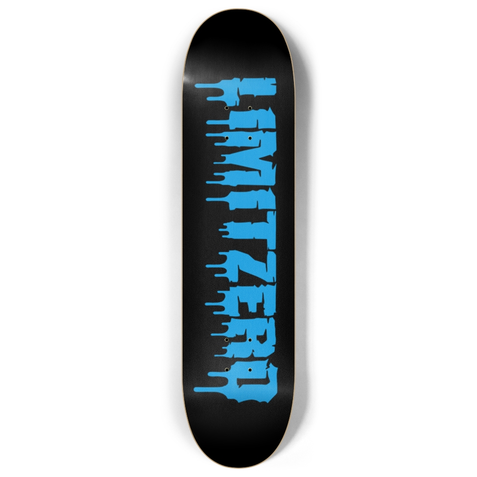 LimitZero Plain BlacknBlue Skateboard