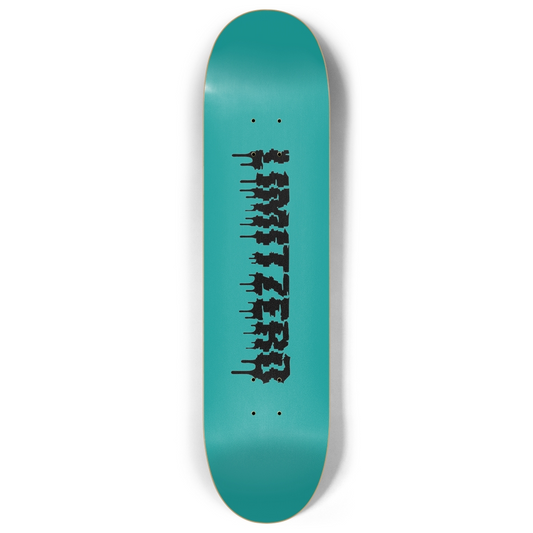 LimitZero Glitch3d-up dark teal Skateboard