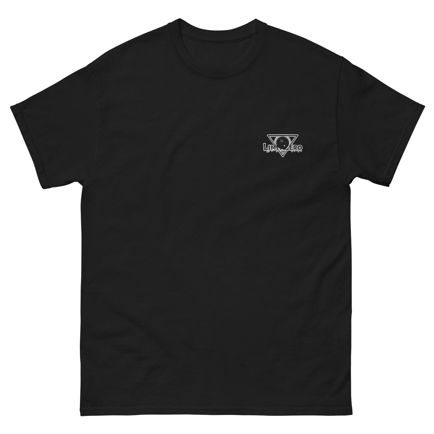 LimitZero Embroided Formal Logo V1 Men's classic tee