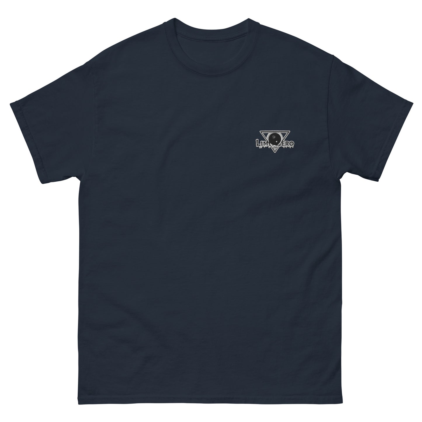 LimitZero Embroided Formal Logo V1 Men's classic tee