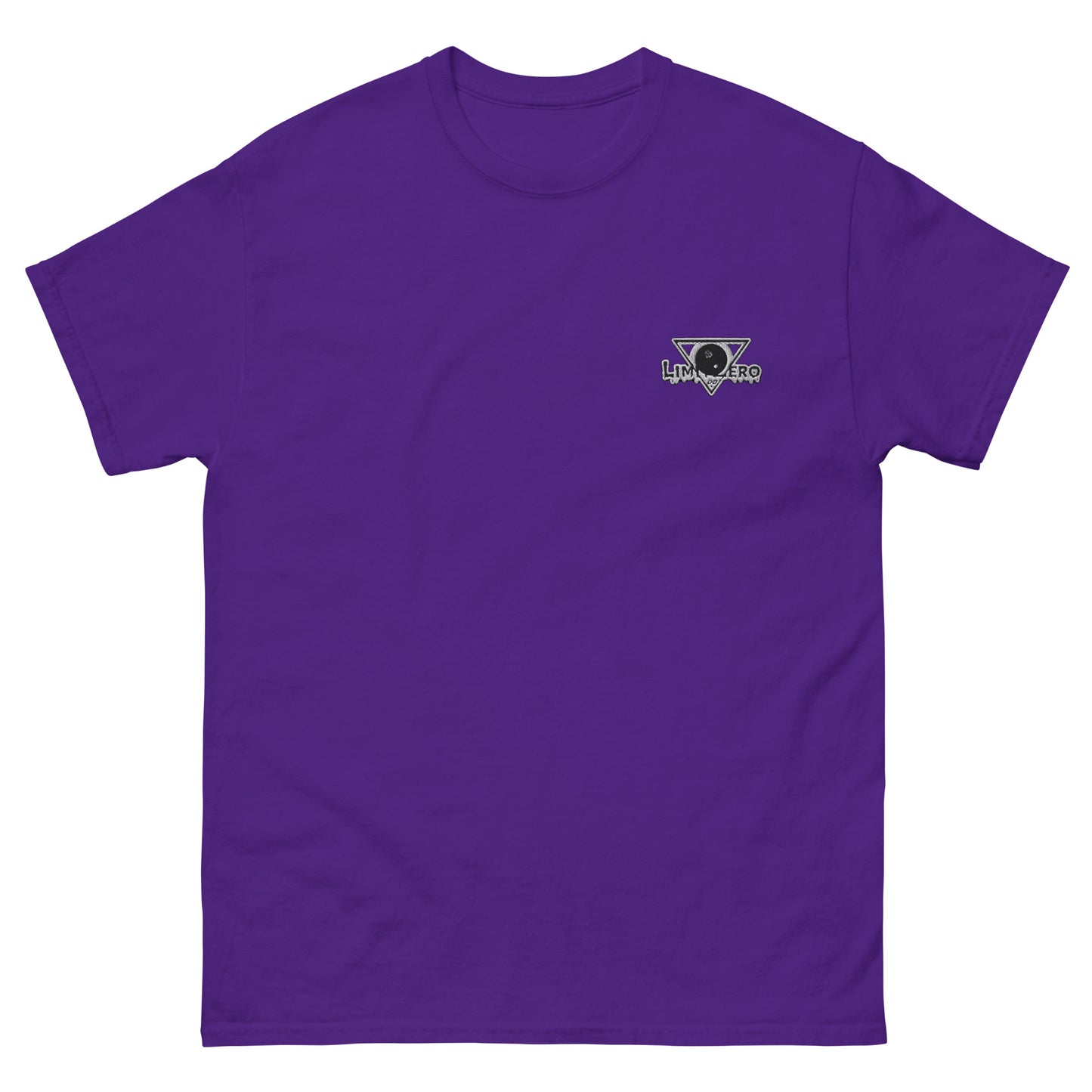 LimitZero Embroided Formal Logo V1 Men's classic tee