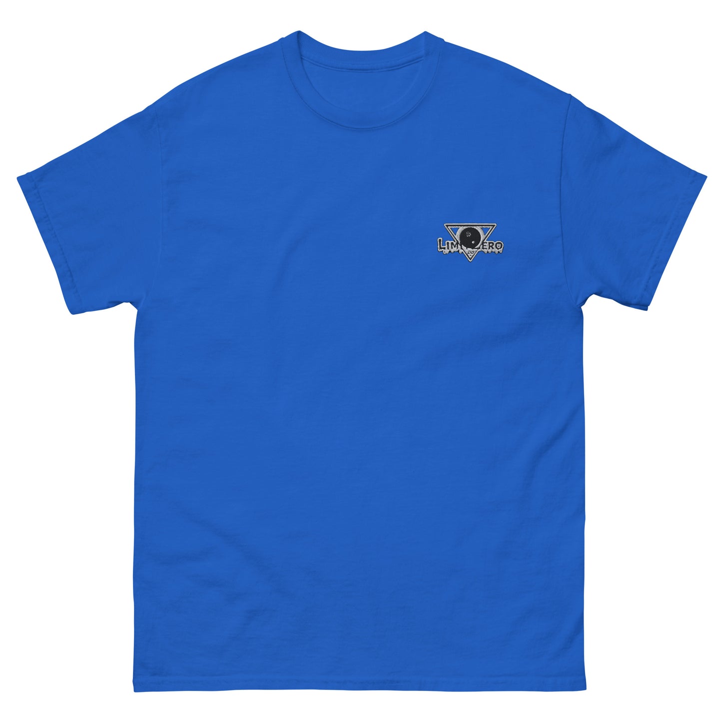 LimitZero Embroided Formal Logo V1 Men's classic tee