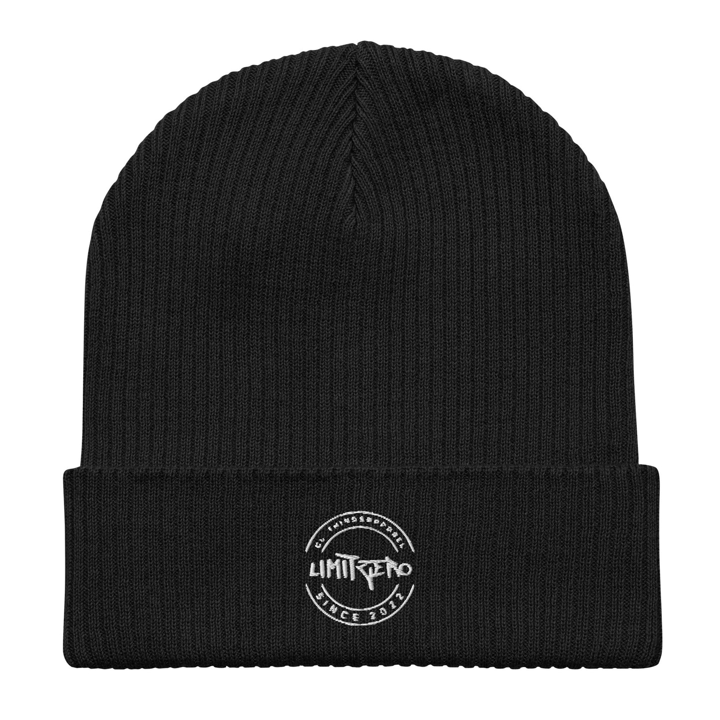 LimitZero Embroided Logo V3 Unisex Organic beanie