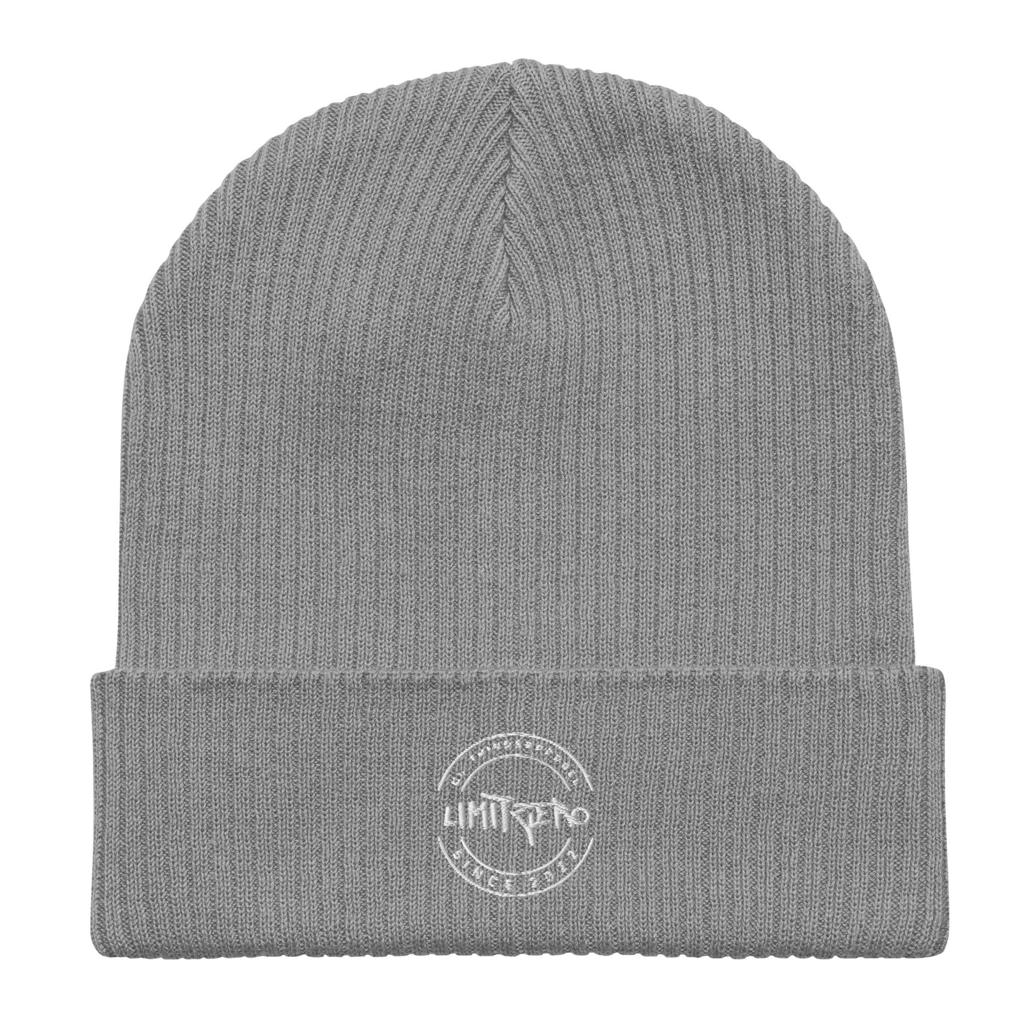 LimitZero Embroided Logo V3 Unisex Organic beanie