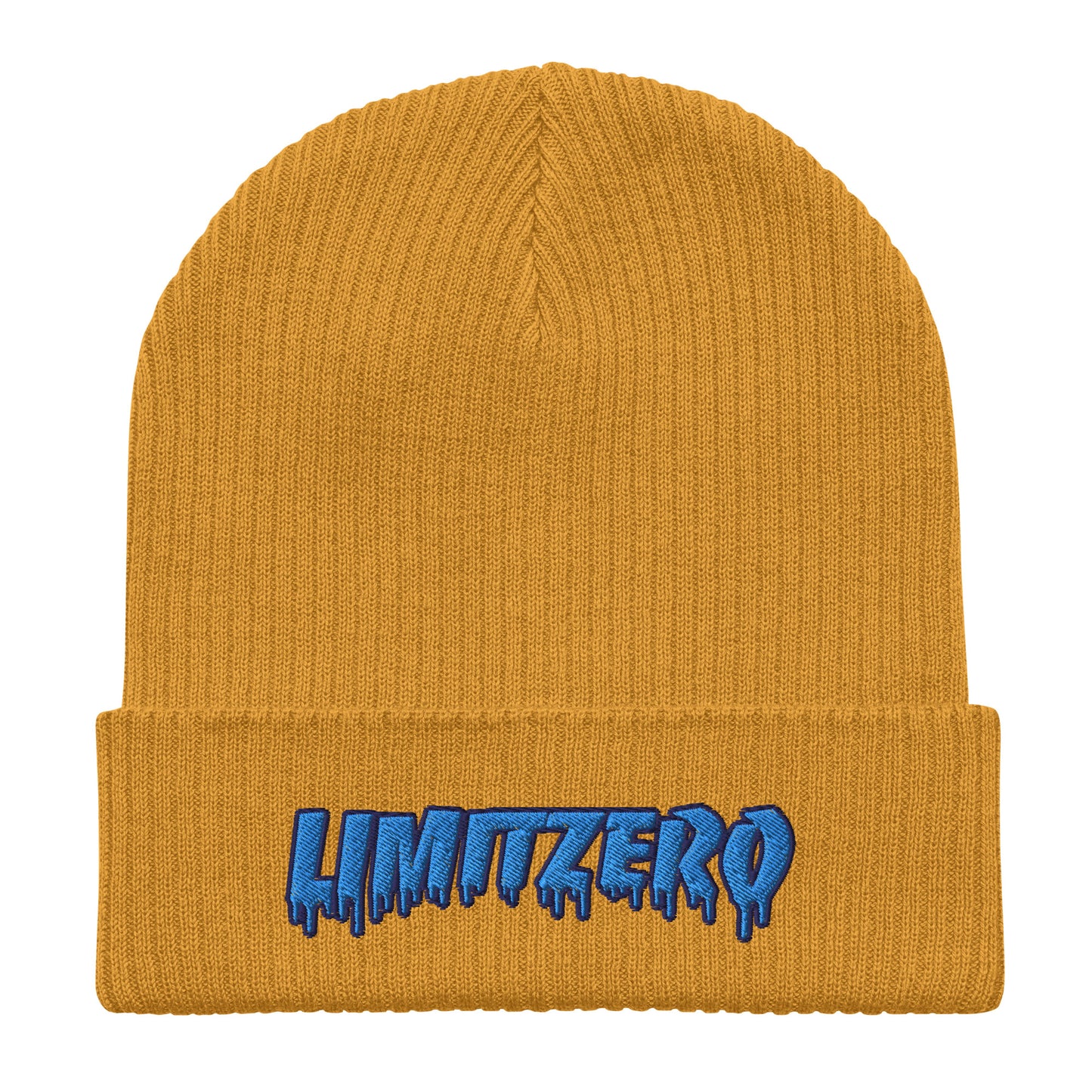 LimitZero Curved Drip Logo beanie