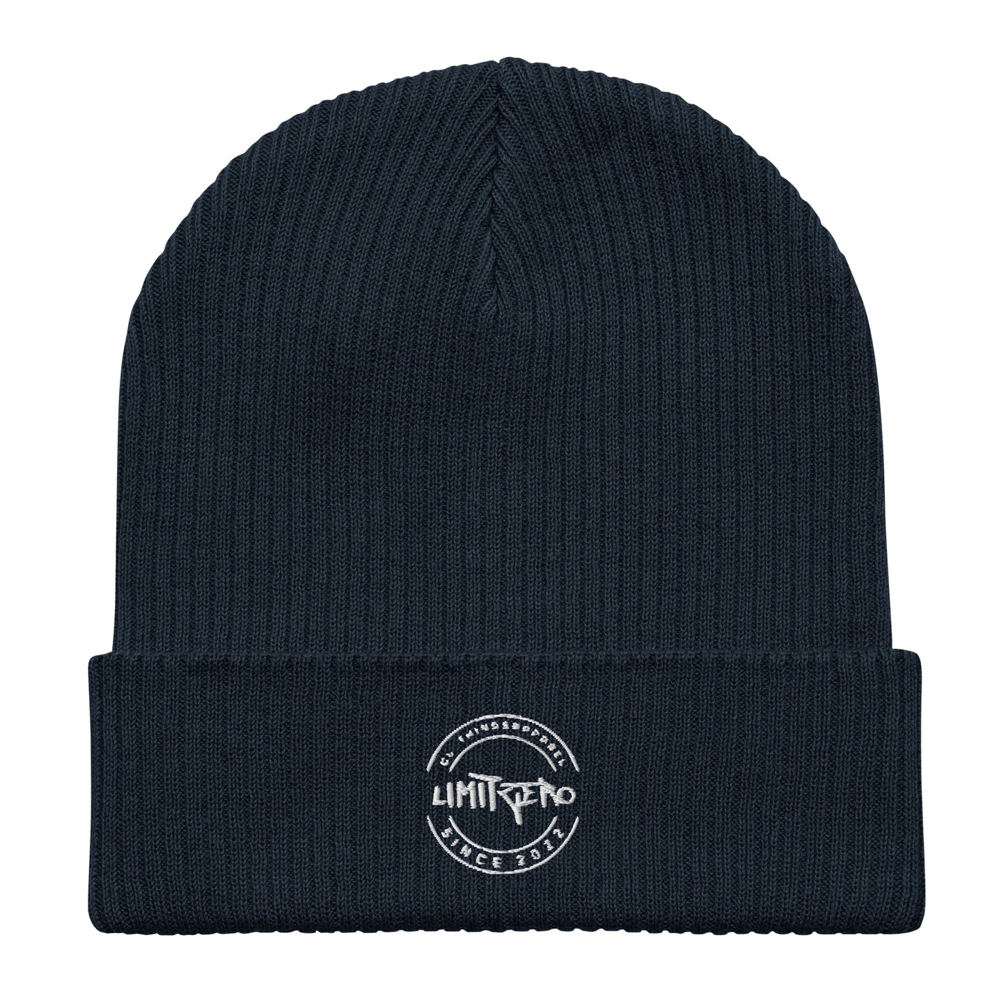 LimitZero Embroided Logo V3 Unisex Organic beanie