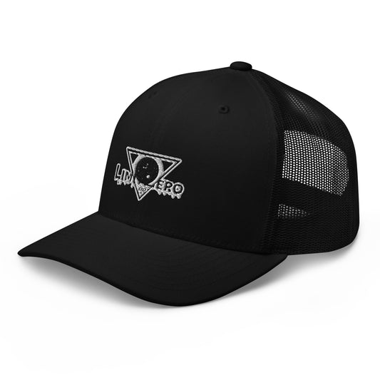 LimitZero LimitedEdition Embroided B/W Mesh Cap