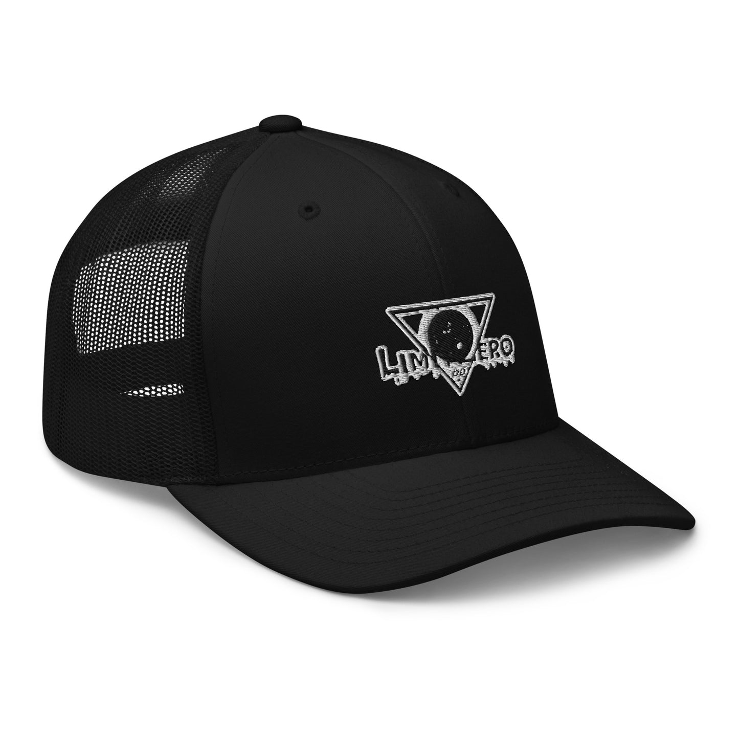 LimitZero LimitedEdition Embroided B/W Mesh Cap