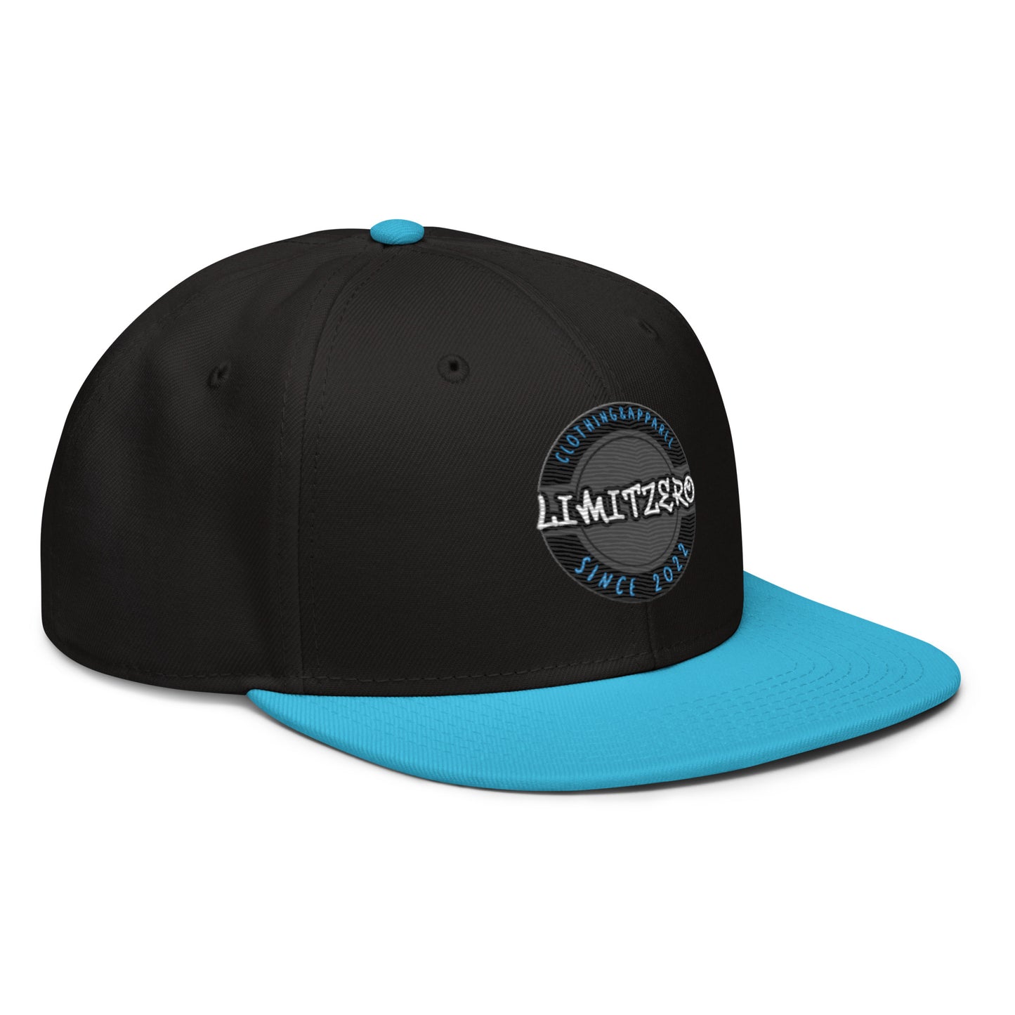 LimitZero LimitedEdition Embroided Skate FlatCap