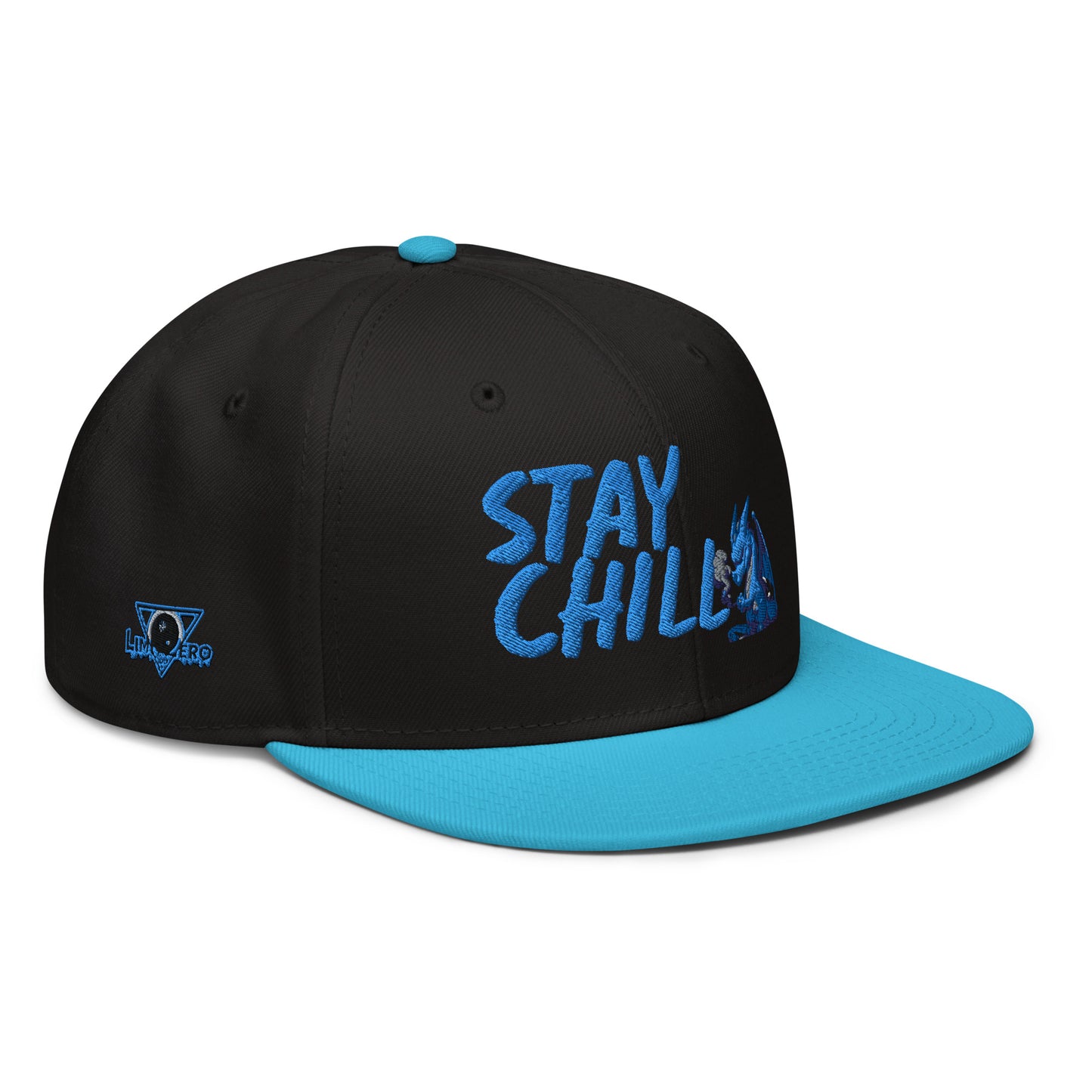 LimitZero LimitedEdition Embroided Stay Chill FlatCap