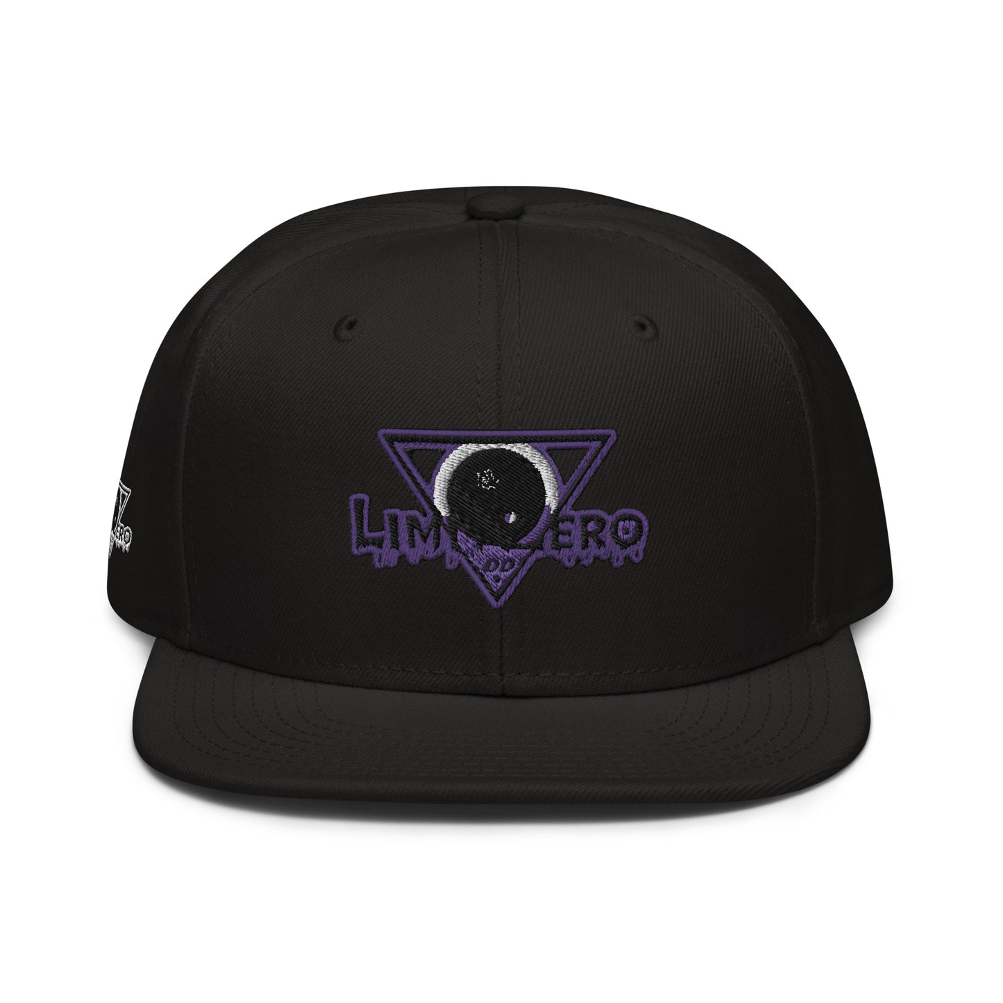 LimitZero LimitedEdition Embroided Purple Logo FlatCap