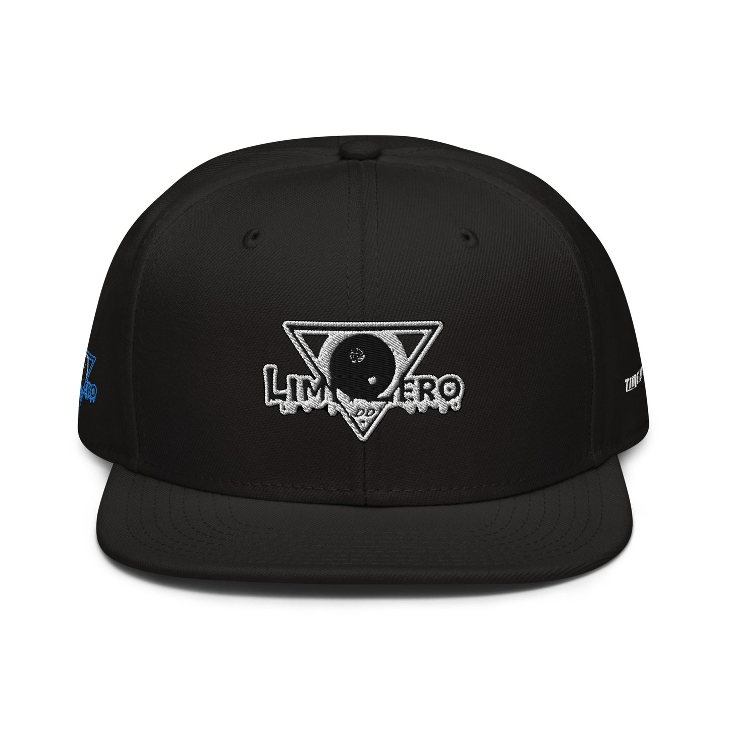 LimitZero LimitedEdition Embroided TimeAttack FlatCap (Grey Visor)