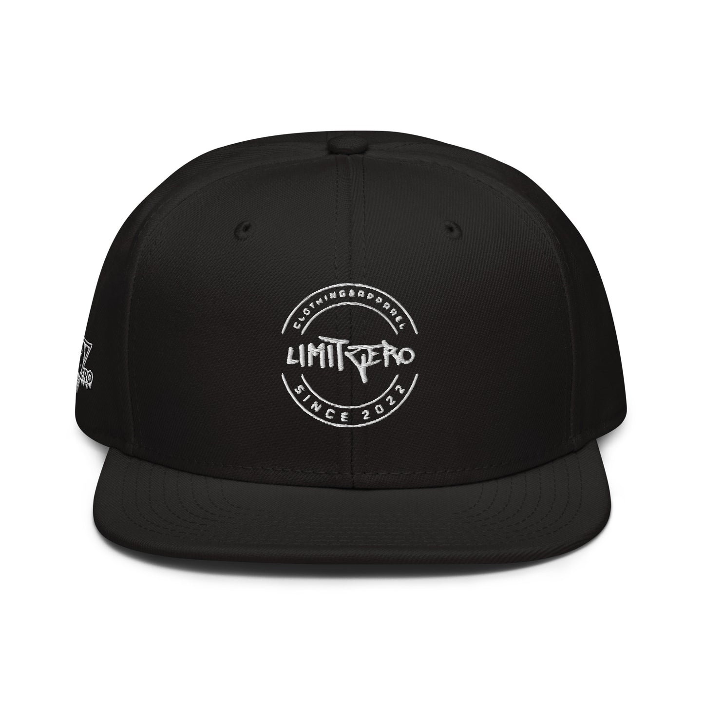 LimitZero LimitedEdition Embroided White Logo V3 FlatCap