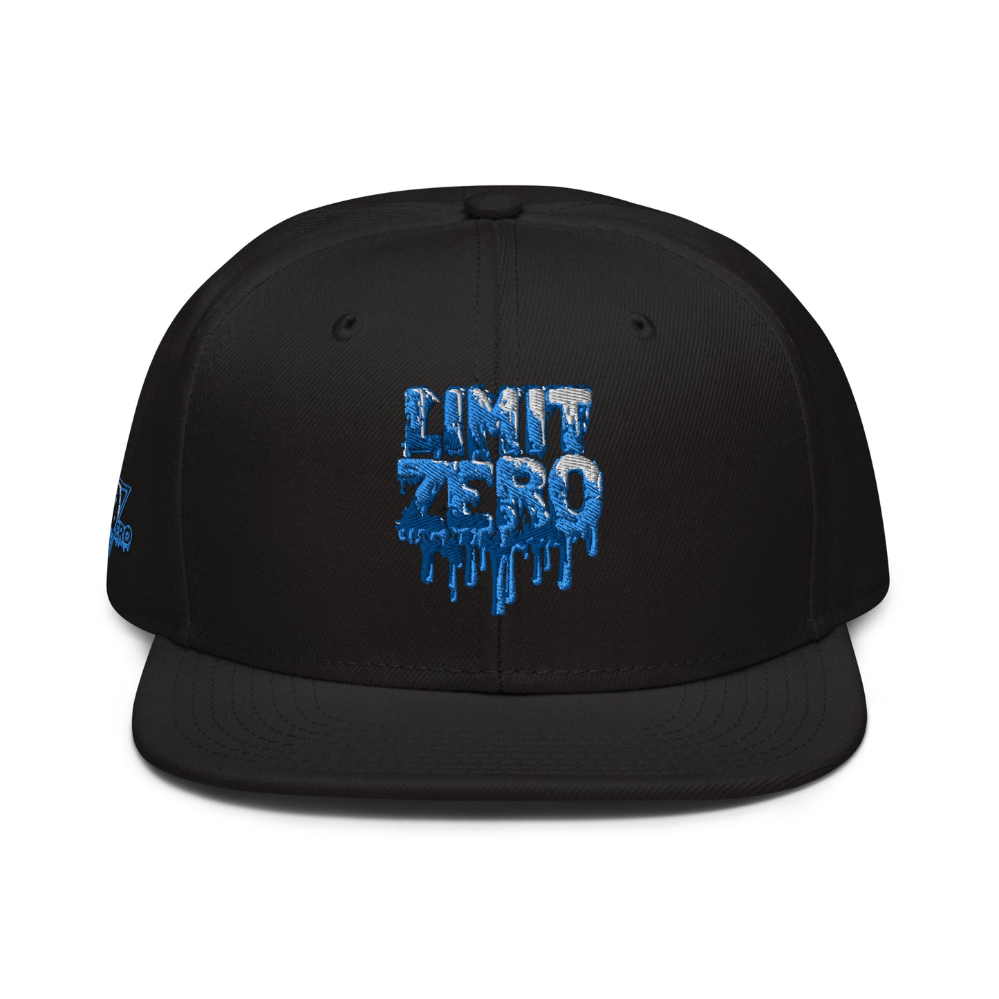 LimitZero Embroided Blue 3D Drip FlatCap