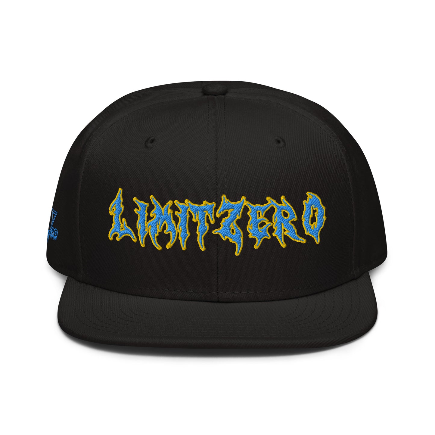 LimitZero Embroided Blue&Gold FlatCap