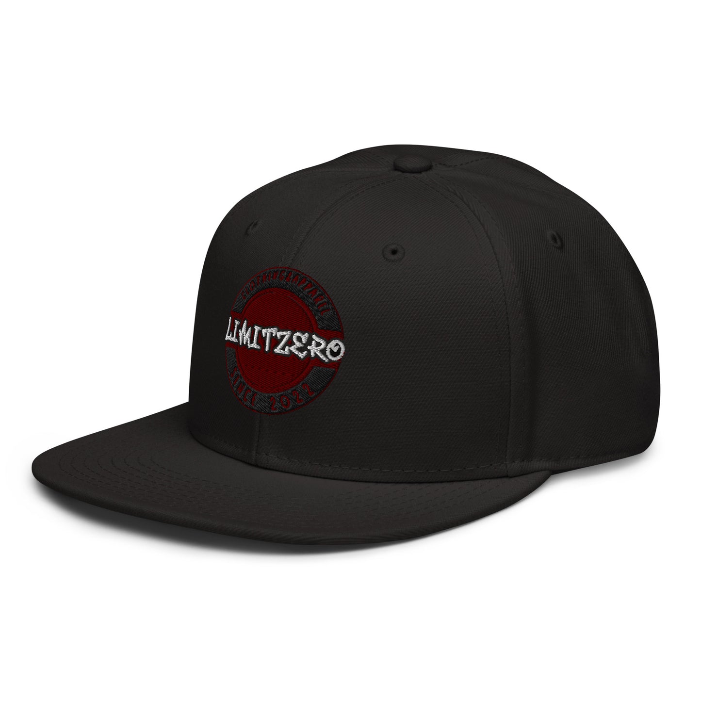 LimitZero LimitedEdition Embroided Altered Skate FlatCap