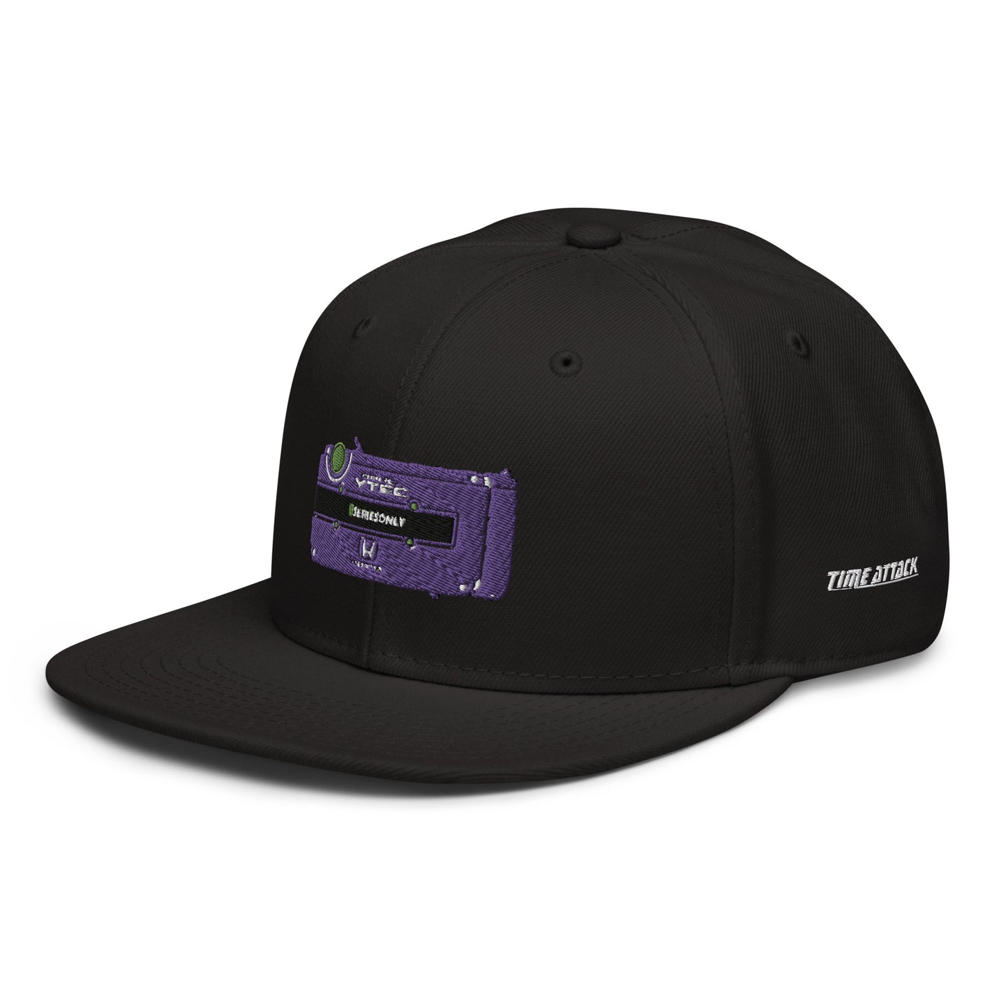 LimitZero LimitedEdition Embroided Purple B-series FlatCap