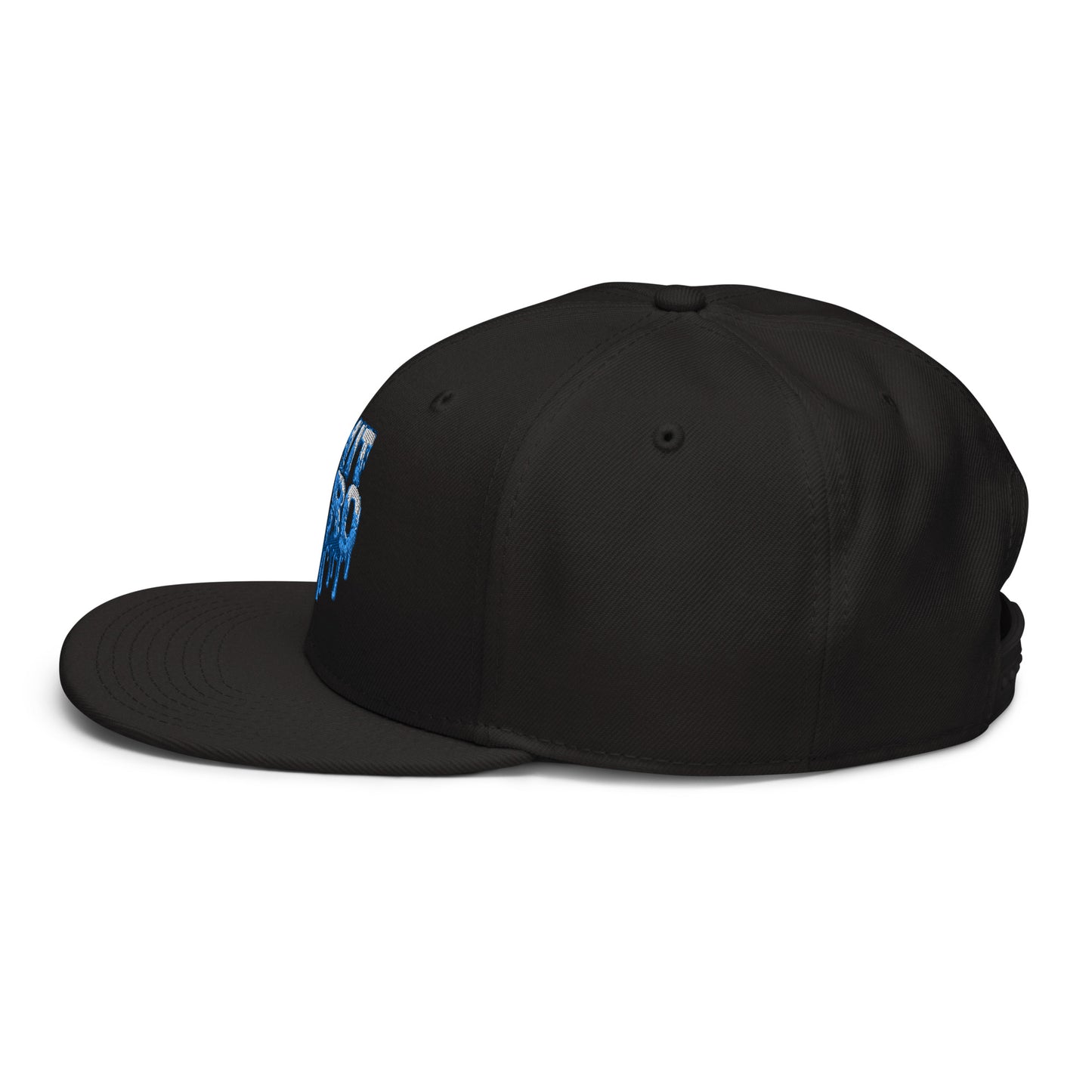 LimitZero Embroided Blue 3D Drip FlatCap