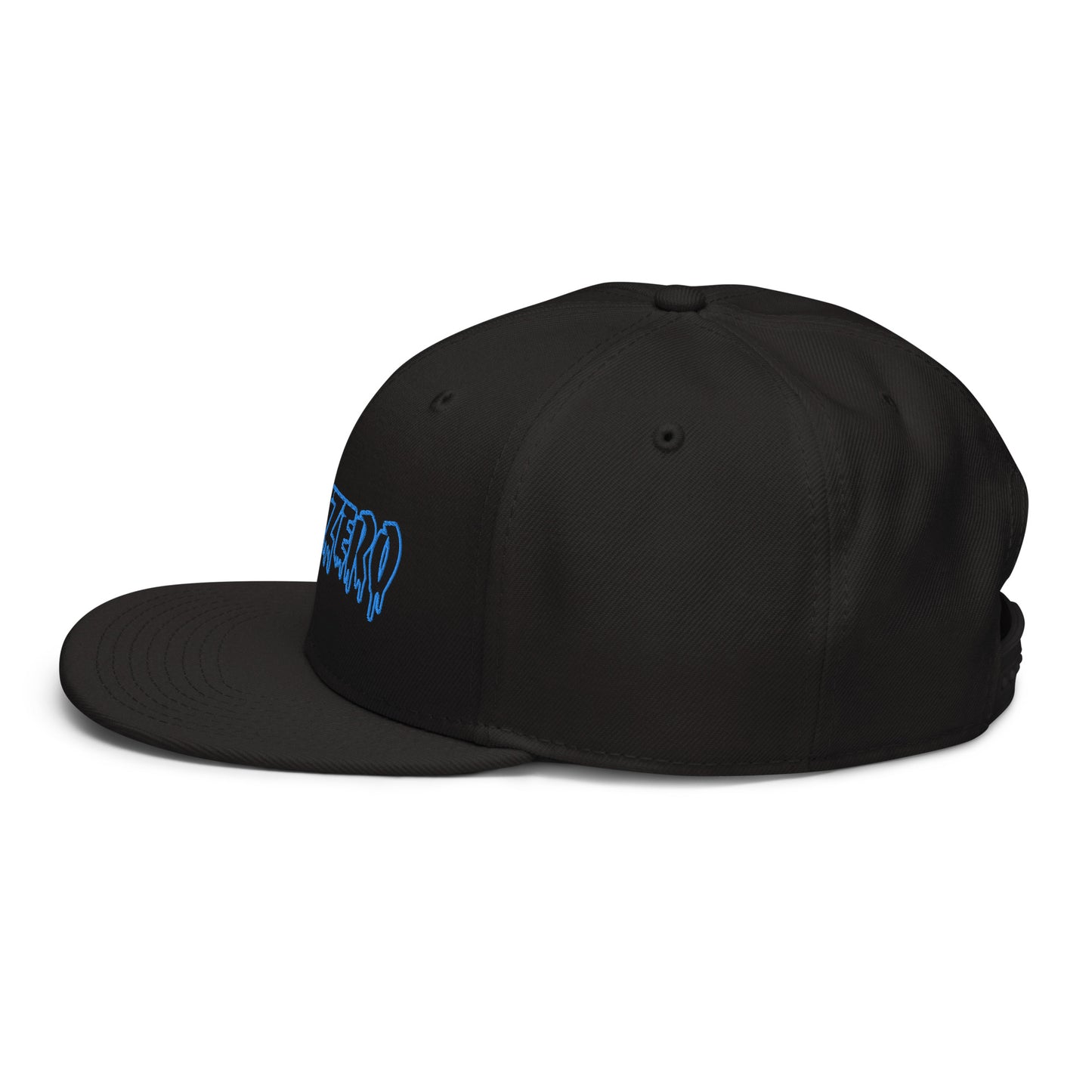 LimitZero Embroided Semi-Curved Drip outline Logo FlatCap