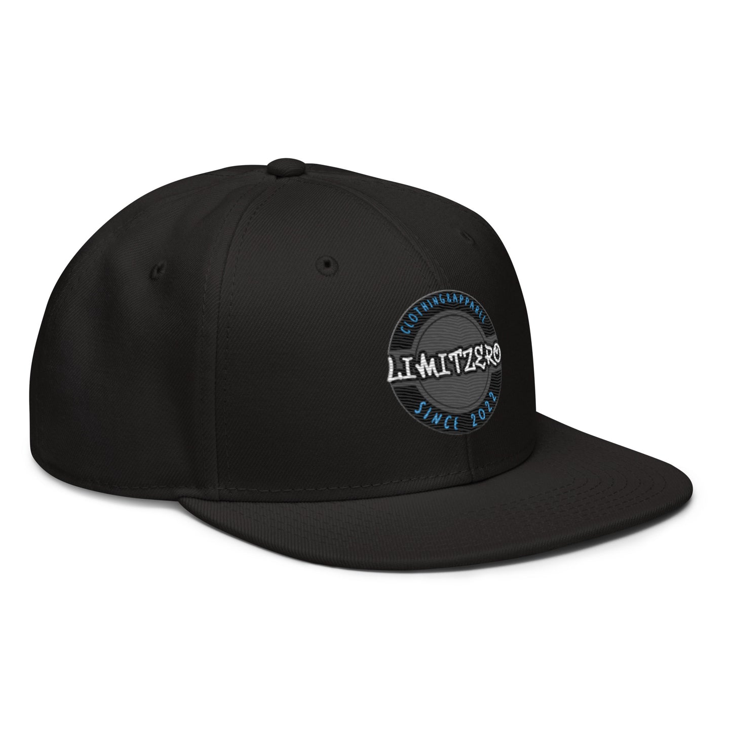 LimitZero LimitedEdition Embroided Skate FlatCap