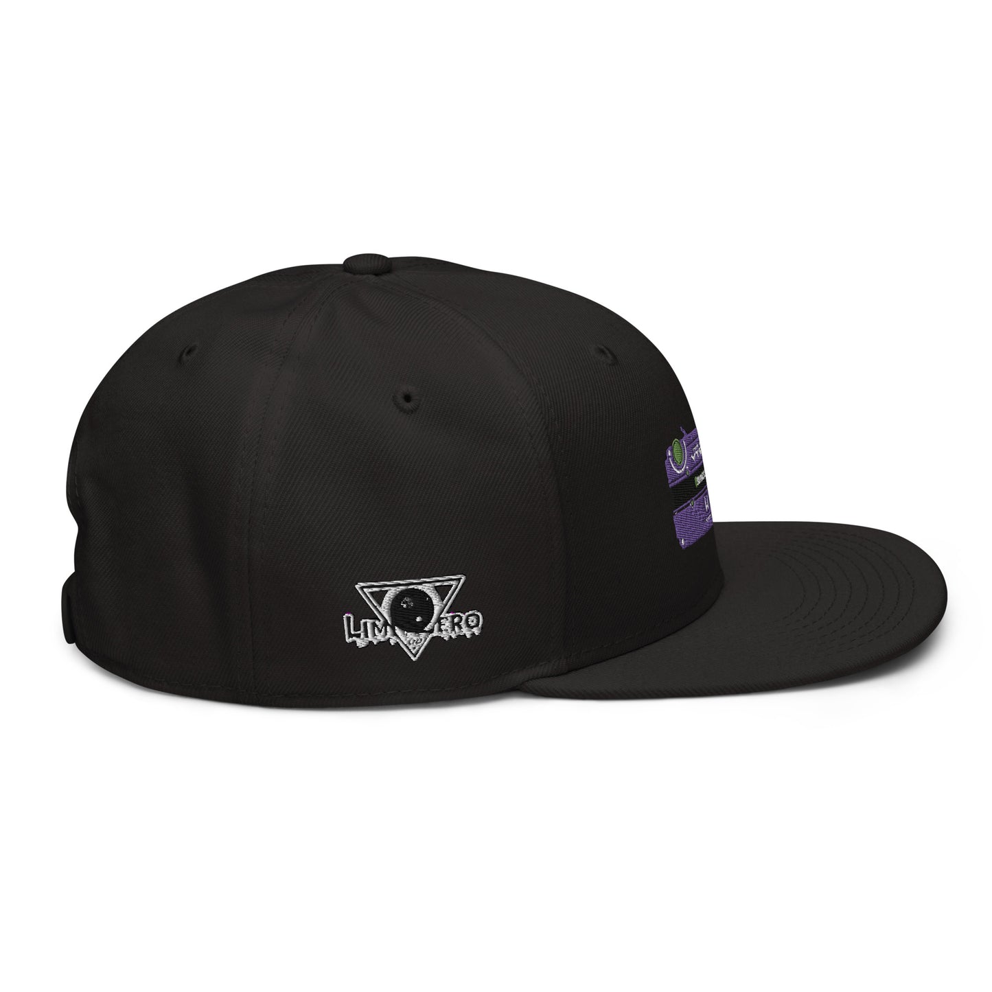 LimitZero LimitedEdition Embroided Purple B-series FlatCap