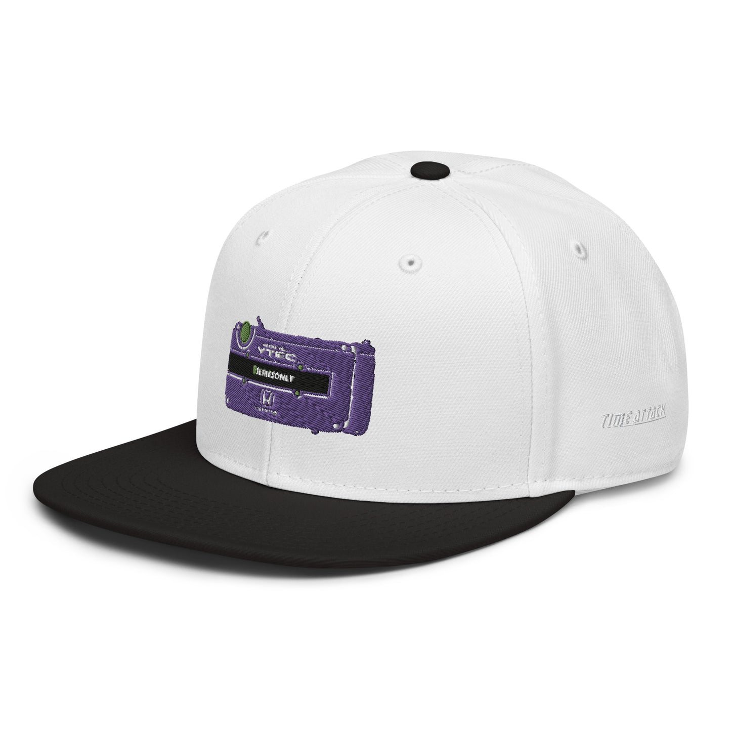 LimitZero LimitedEdition Embroided Purple B-series FlatCap