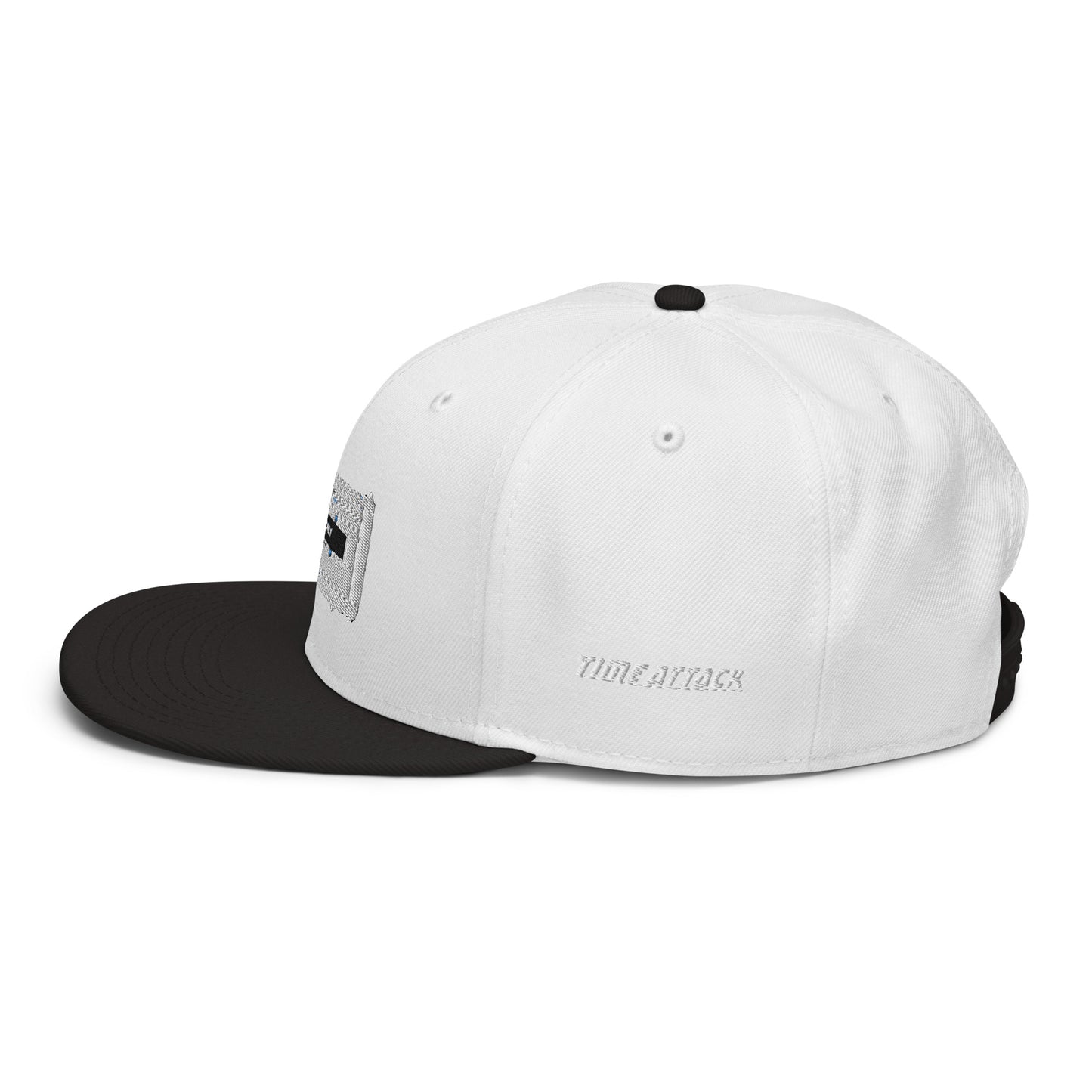 LimitZero LimitedEdition Embroided White B-series FlatCap