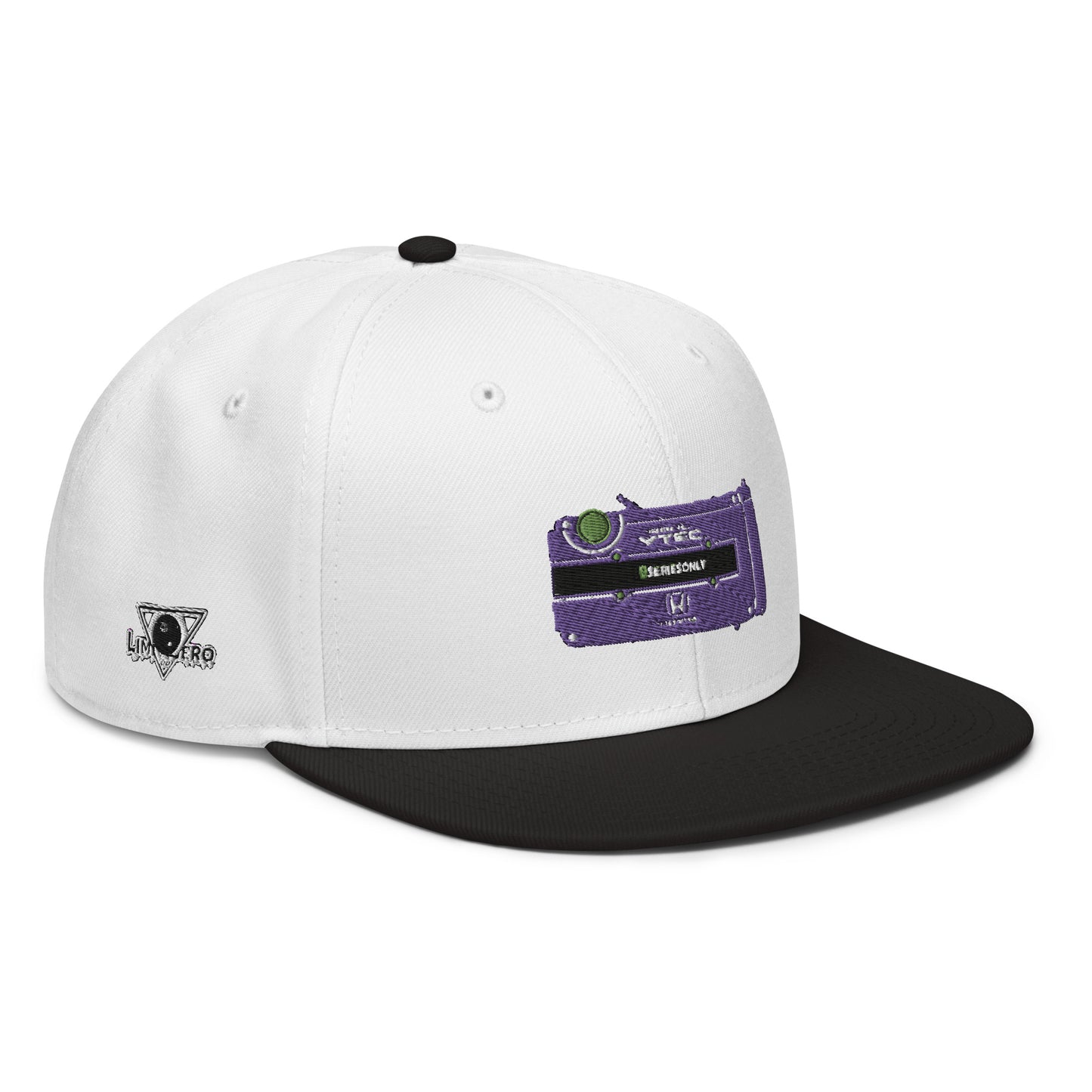 LimitZero LimitedEdition Embroided Purple B-series FlatCap