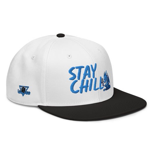 LimitZero LimitedEdition Embroided Stay Chill FlatCap