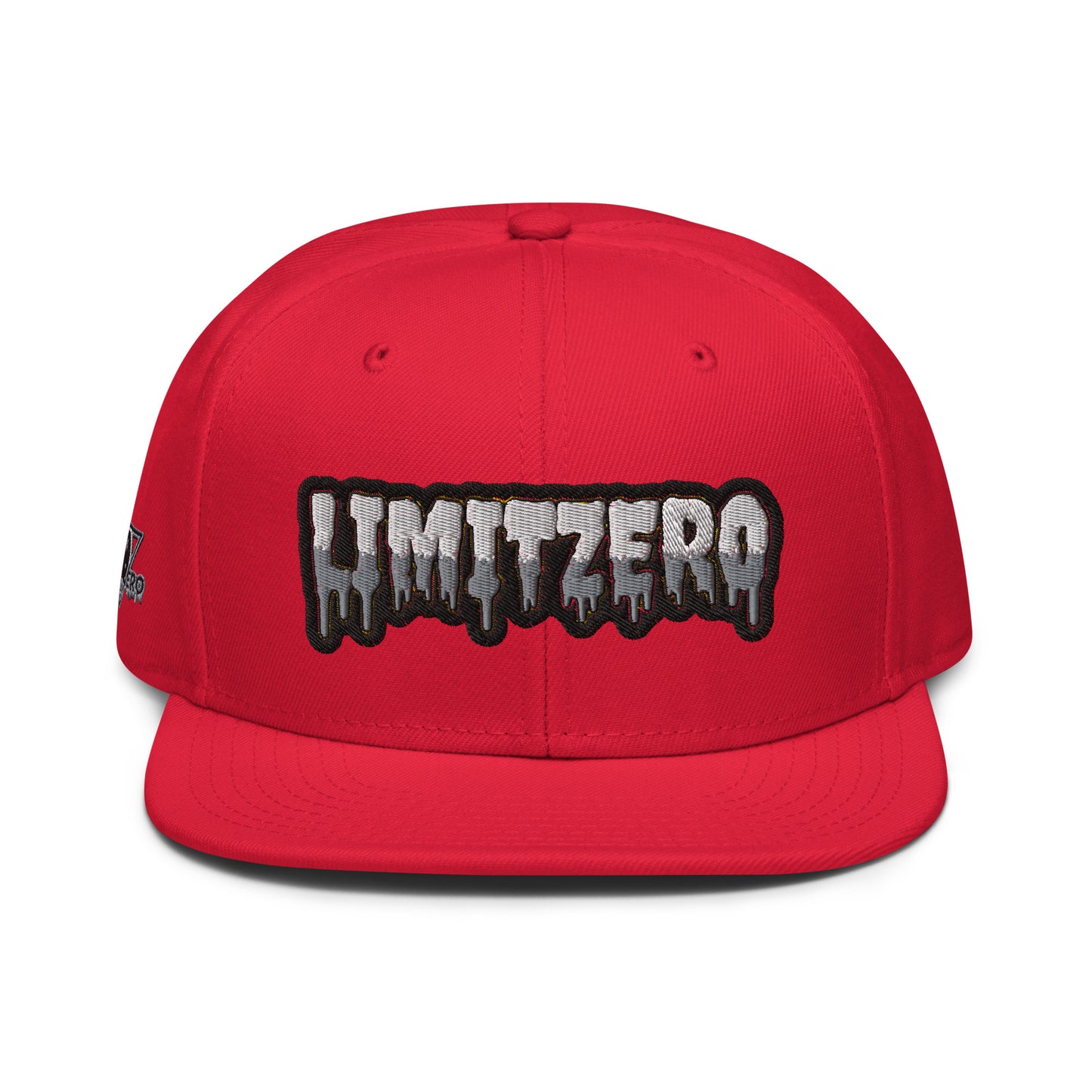 LimitZero Embroided White 2-Tone Logo FlatCap