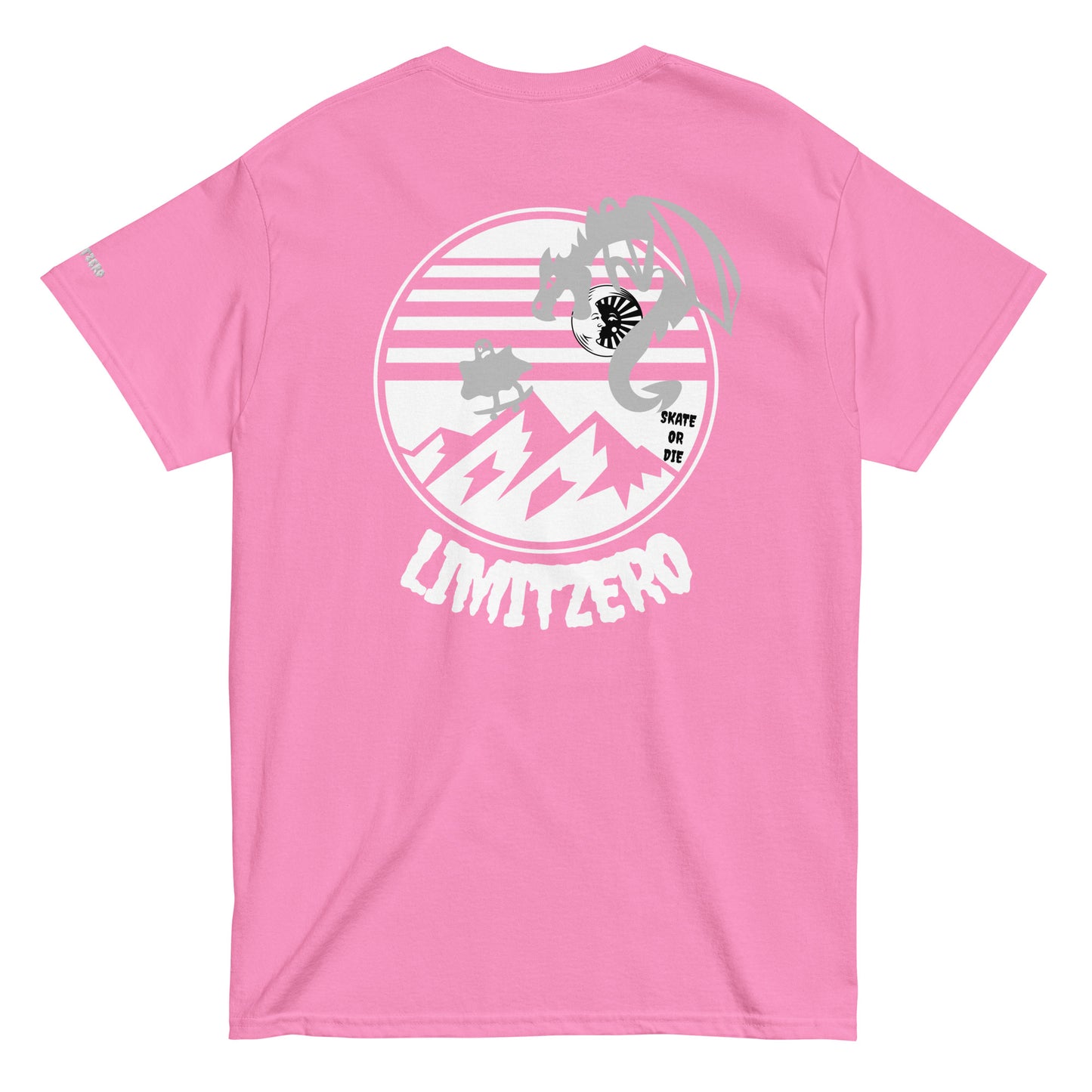 LimitZero LimitedEdition Double Embroided Skate or Die V1 T