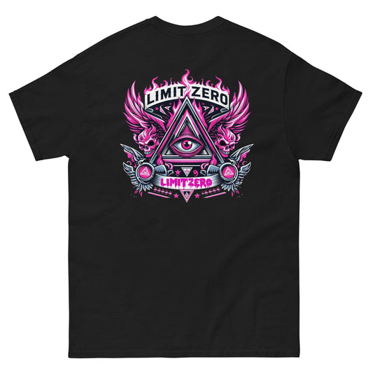 LimitZero LimitedEdition Embroided Heart of the Grim T (Pink Embroidery)