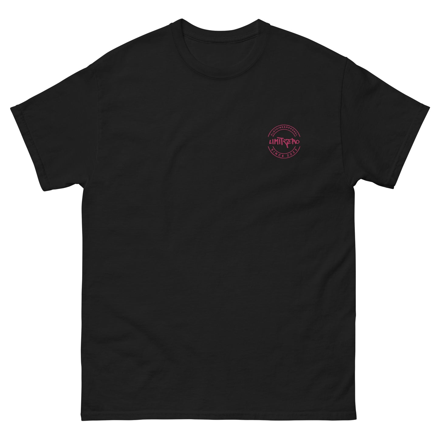 LimitZero LimitedEdition Embroided Heart of the Grim T (Pink Embroidery)