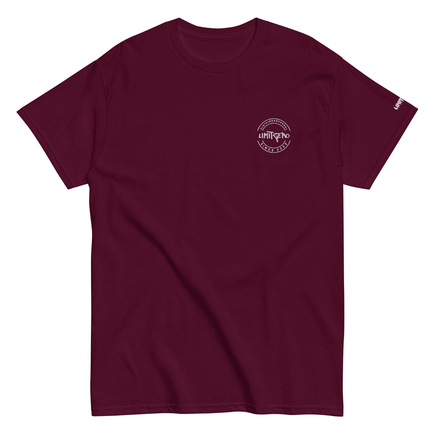 LimitZero LimitedEdition Double Embroided Mountain T