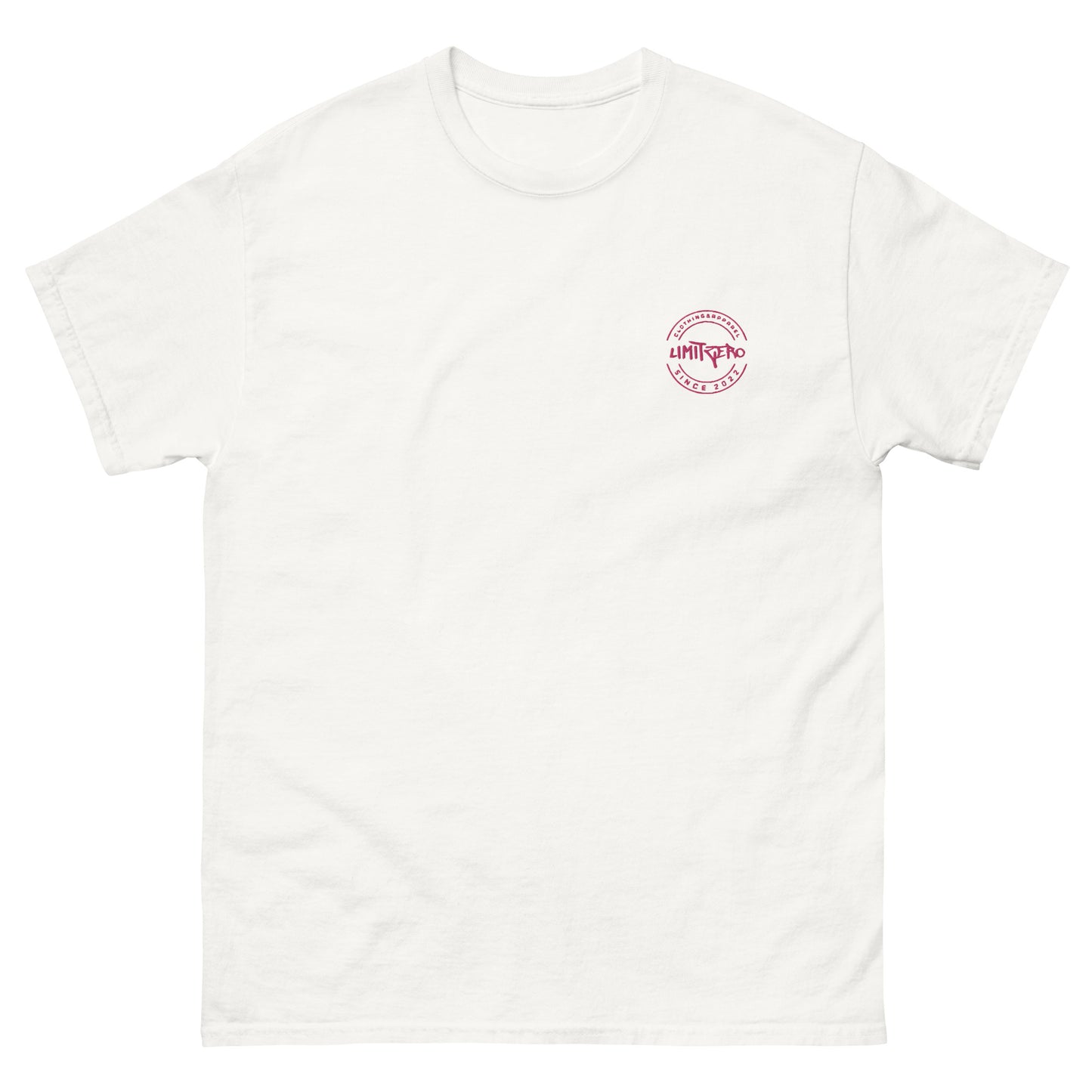 LimitZero LimitedEdition Embroided Heart of the Grim T (Pink Embroidery)