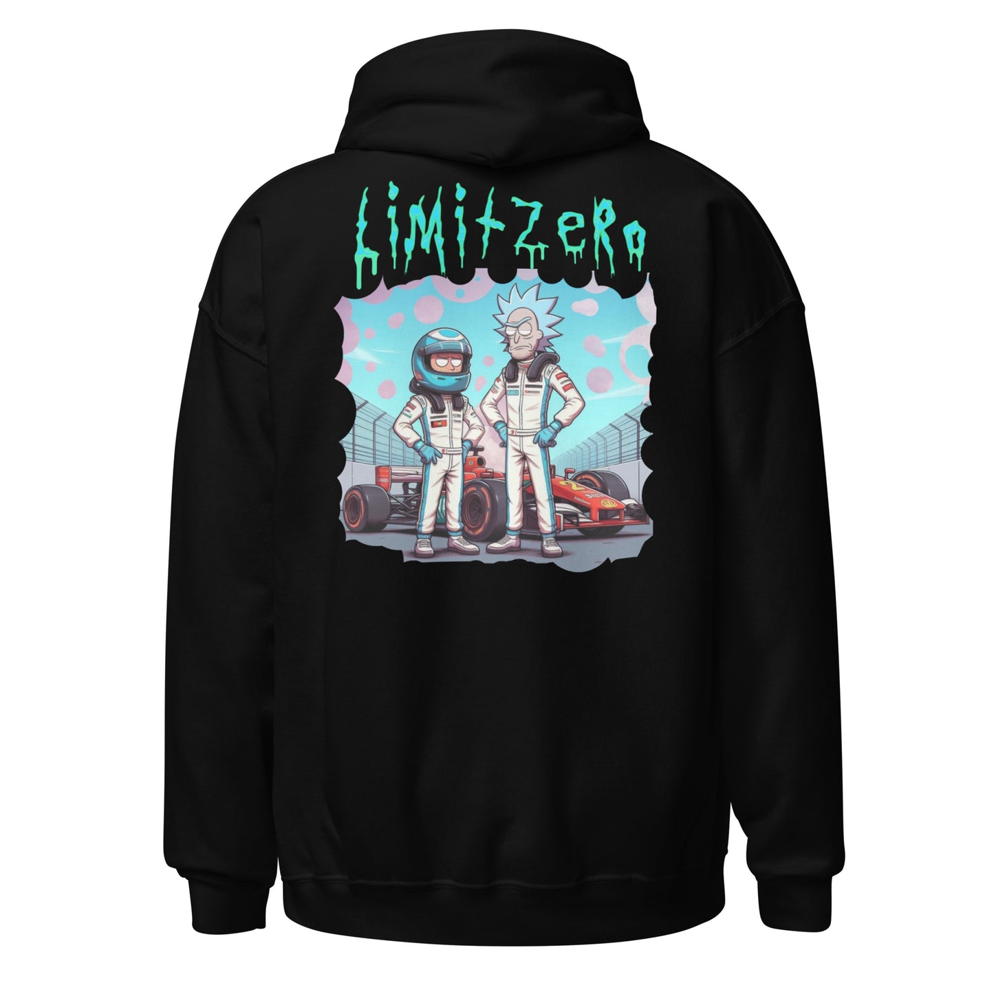 LimitZero Embroided Mick&Rorty Unisex Hoodie