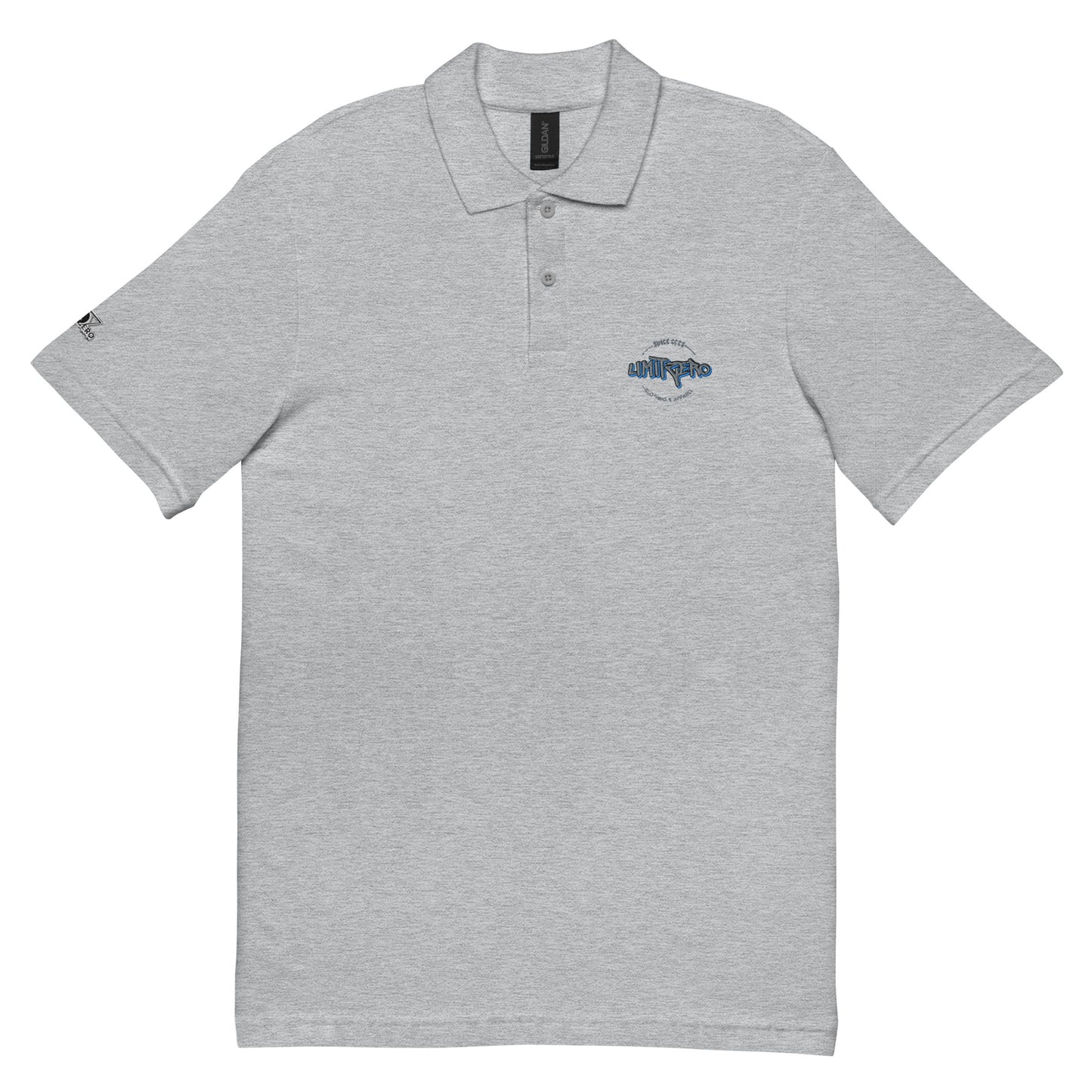 LimitZero Embroided Semi-Formal Unisex Polo Shirt