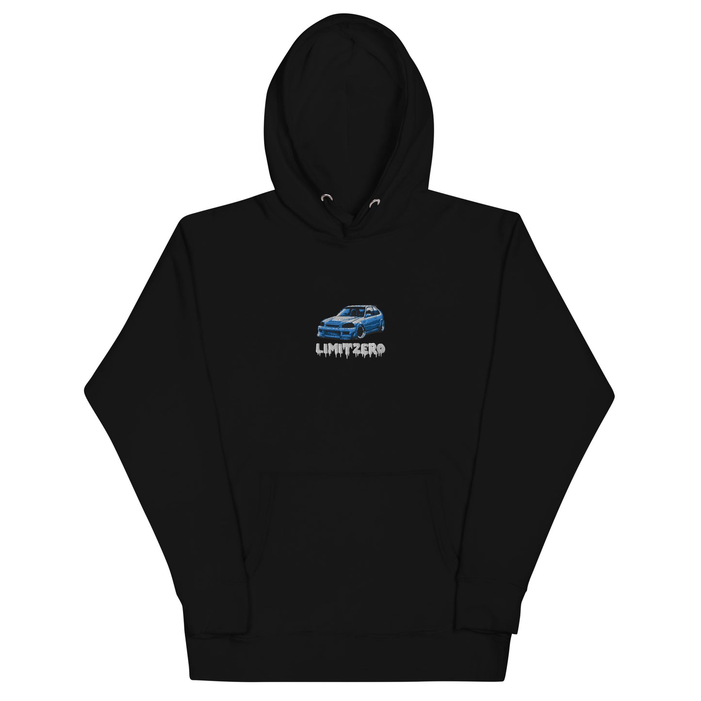 LimitZero LimitedEdition Embroided Civic V2 Unisex Hoodie