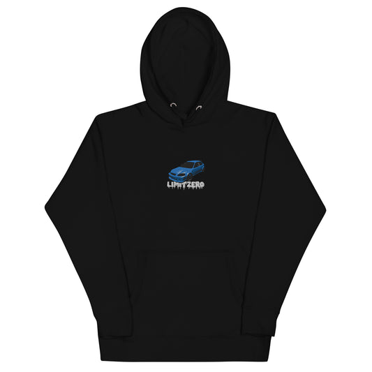 LimitZero LimitedEdition Embroided Civic V3 Unisex Hoodie